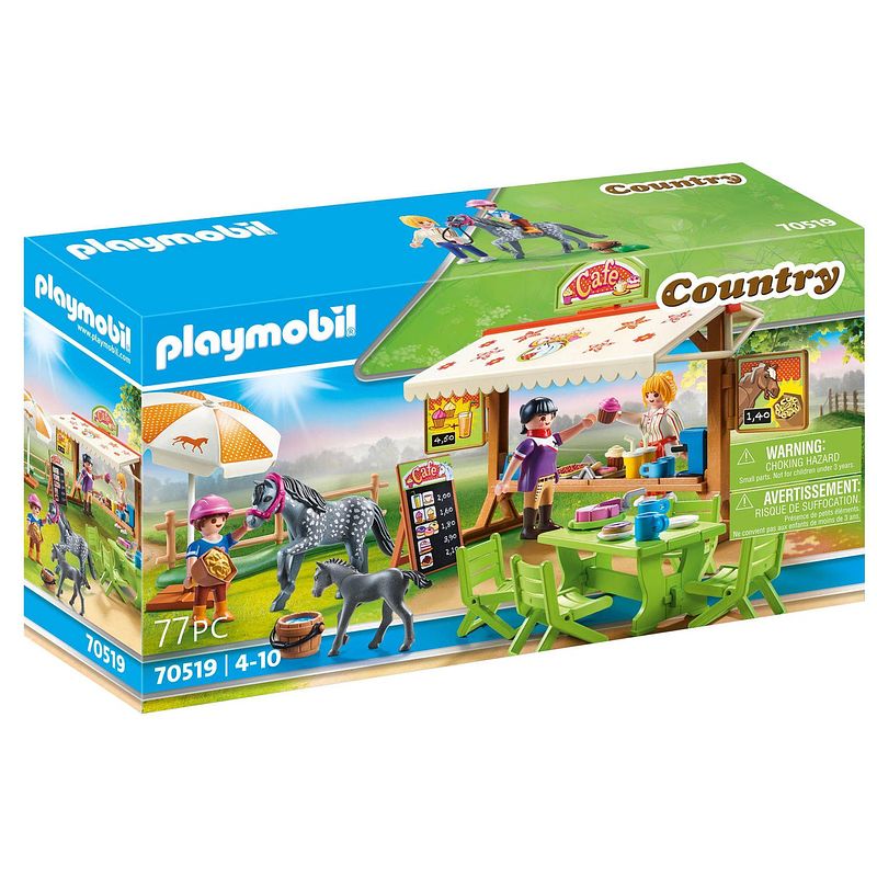 Foto van Playmobil pony - café 70519