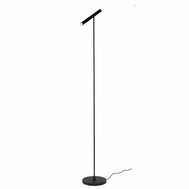 Foto van Lamponline vloerlamp harper h 140 cm sensor dimmer zwart