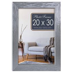Foto van Zep - houten fotolijst lienz zilver voor foto formaat 20x30 - v623s