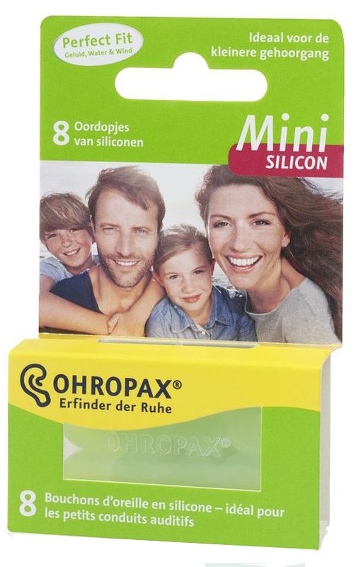 Foto van Ohropax mini silicon oordopjes