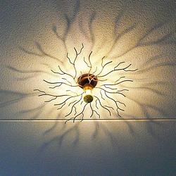Foto van I-lumen plafondlamp bichero ø 60 cm goud-bruin