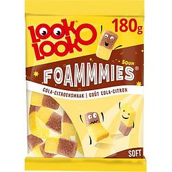 Foto van Lookolook foammmies cola lemon zoet snoep zak 180 gram bij jumbo