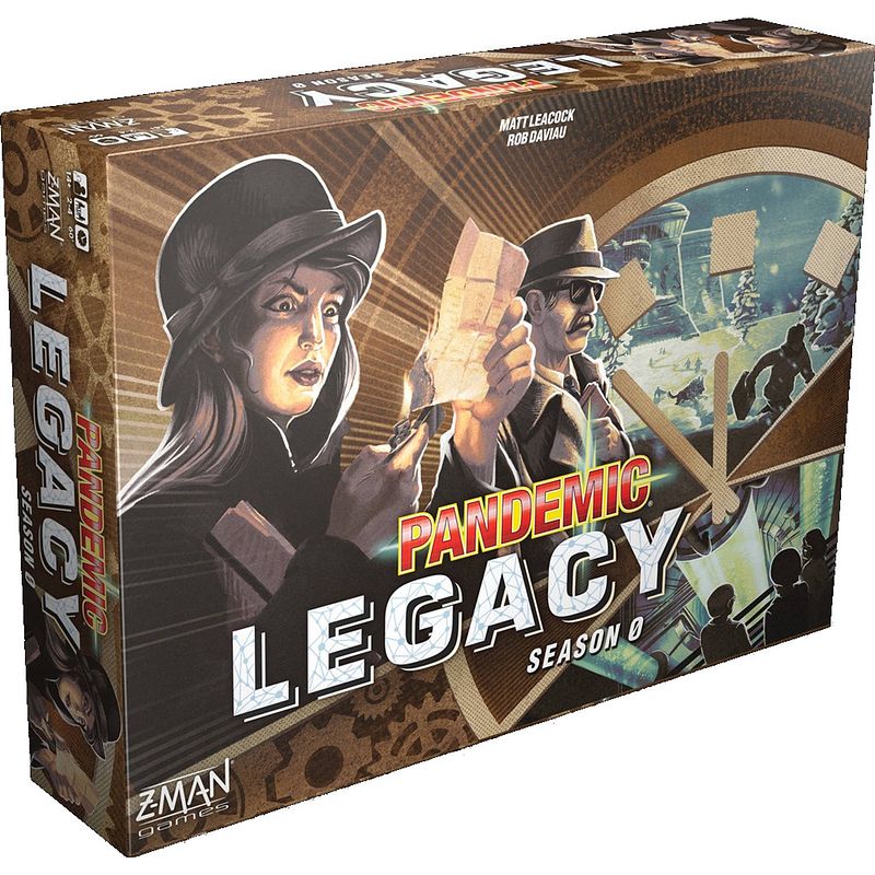 Foto van Z-man games bordspel pandemic legacy seizoen 0 bruin (en)