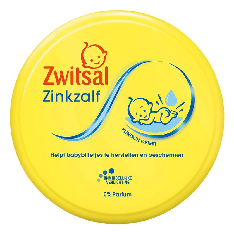 Foto van Zwitsal - baby zinkzalf - pot - 150ml