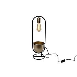 Foto van Gifts amsterdam tafellamp martijn 55 cm staal zwart/goud