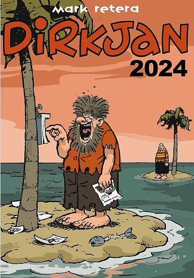 Foto van Dirkjan scheurkalender 2024 - paperback (9789086130702)