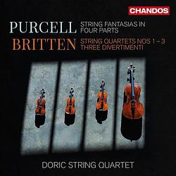 Foto van Britten string quartets 1-3 three d - cd (0095115212424)