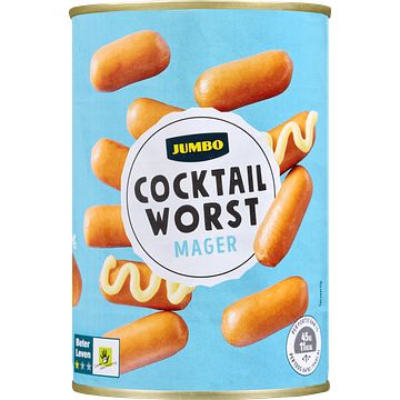 Foto van Jumbo cocktailworst mager 400g