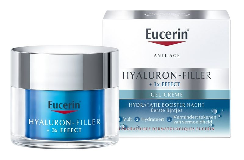 Foto van Eucerin hyaluron-filler hydratatie booster nachtcrème