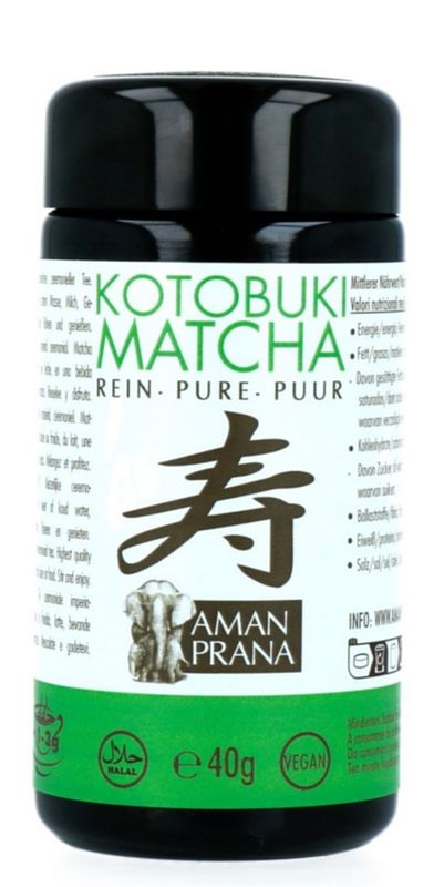 Foto van Aman prana kotobuki matcha puur bio