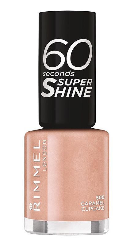 Foto van Rimmel london nagellak 60 seconds 500 caramel cupcake