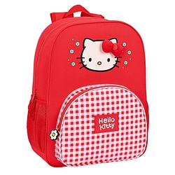 Foto van Schoolrugzak hello kitty spring rood (33 x 42 x 14 cm)