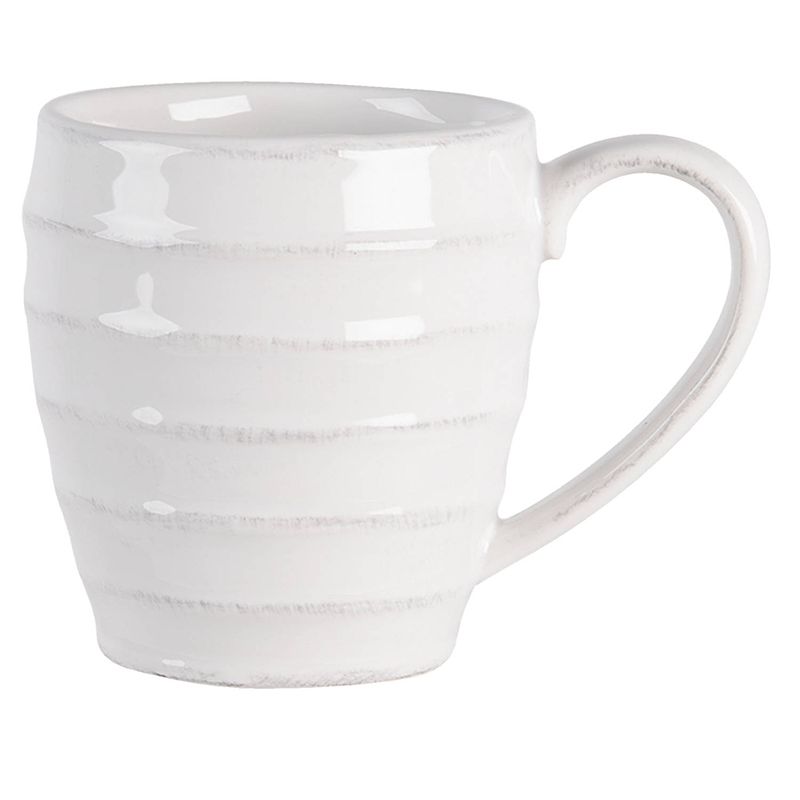 Foto van Clayre & eef servies mok ø 10*13 cm beige keramiek beker koffiemok