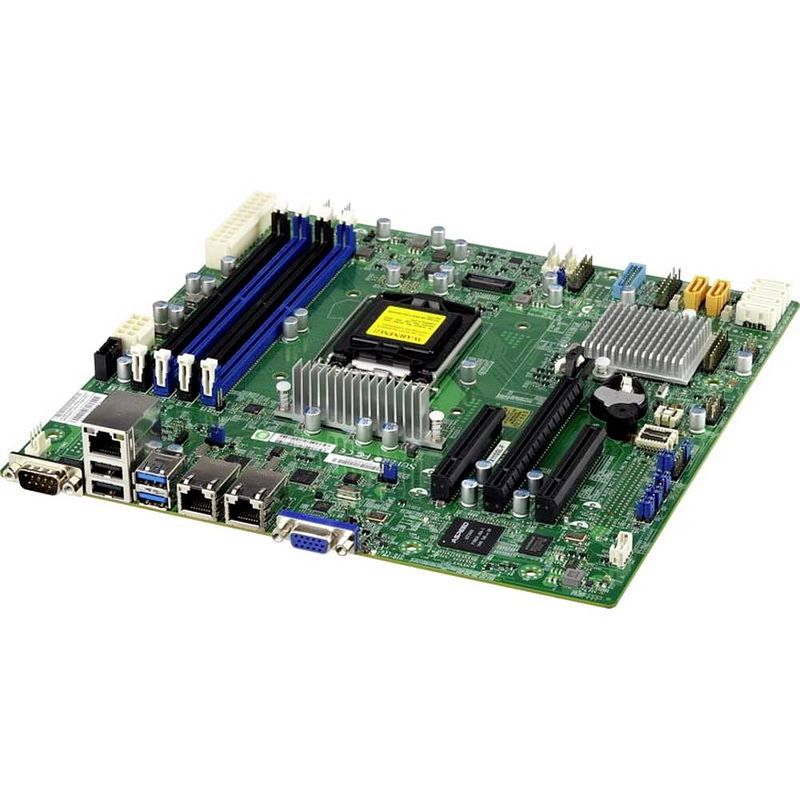 Foto van Supermicro x11ssl-f moederbord socket intel 1151 vormfactor micro-atx