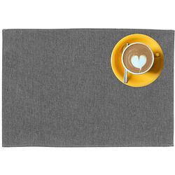 Foto van Outdoor buiten placemat kiko - lichtgrijs - 30 x 45 cm - 4 stuks