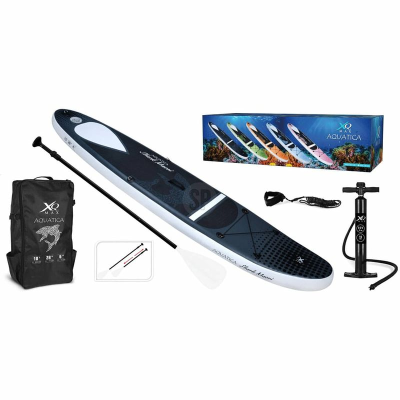 Foto van Xq max sup-board aquatica shark 305x71x15 cm