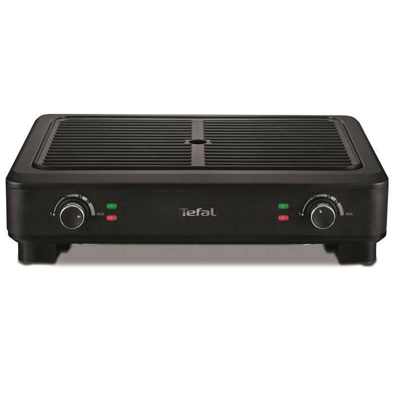 Foto van Tefal tg900812 barbecue met rook binnen - 2000w