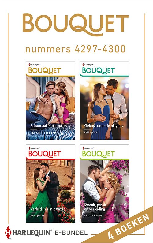 Foto van Bouquet e-bundel nummers 4297 - 4300 - caitlin crews - ebook (9789402553345)