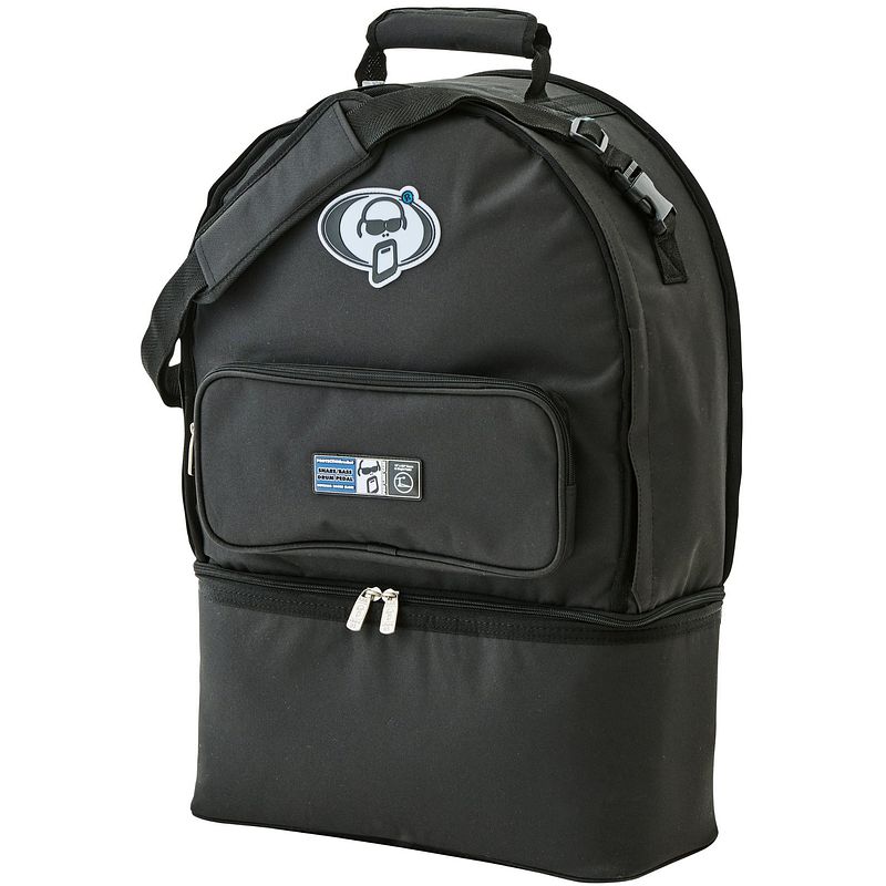 Foto van Protection racket 8253-72 snare & single bass drum pedal case tas voor 14 x 7 inch snaredrum en enkele basdrumpedaal