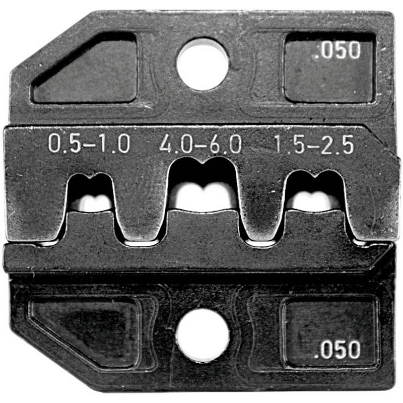 Foto van Rennsteig werkzeuge 624 050 3 0 krimpinzet ongeïsoleerde platte connectoren 0.5 tot 6 mm² geschikt voor merk rennsteig werkzeuge pew 12