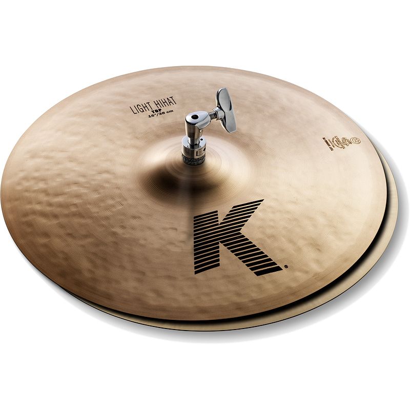 Foto van Zildjian k0923 k light 15 inch hihat