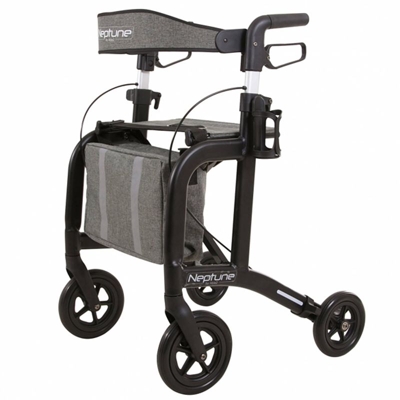 Foto van Able2 neptune rollator - mat-zwart