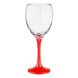 Foto van Glasmark wijnglazen - 6x - red collection - 300 ml - glas - wijnglazen