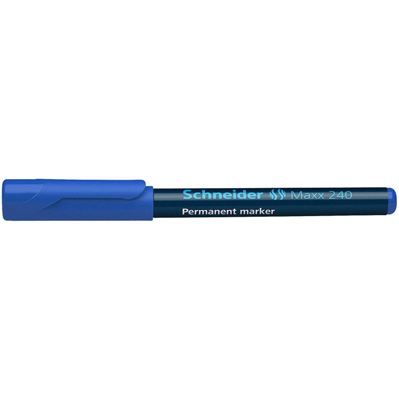 Foto van Marker schneider maxx 240 permanent ronde punt blauw