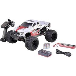 Foto van Reely new1 brushless 1:10 rc auto elektro monstertruck 4wd 100% rtr 2,4 ghz incl. accu, oplader en batterijen voor de zender