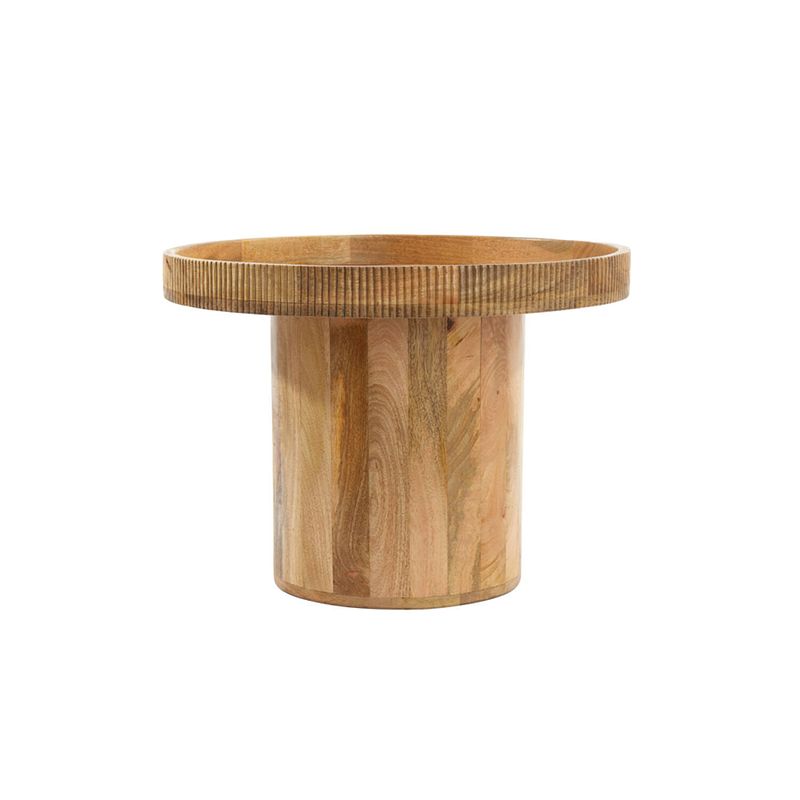 Foto van Side table 60x44 cm kalomo wood natural