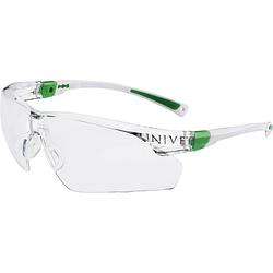 Foto van Univet 506 up 506u.03.00.00 veiligheidsbril met anti-condens coating, incl. uv-bescherming wit, groen din en 166
