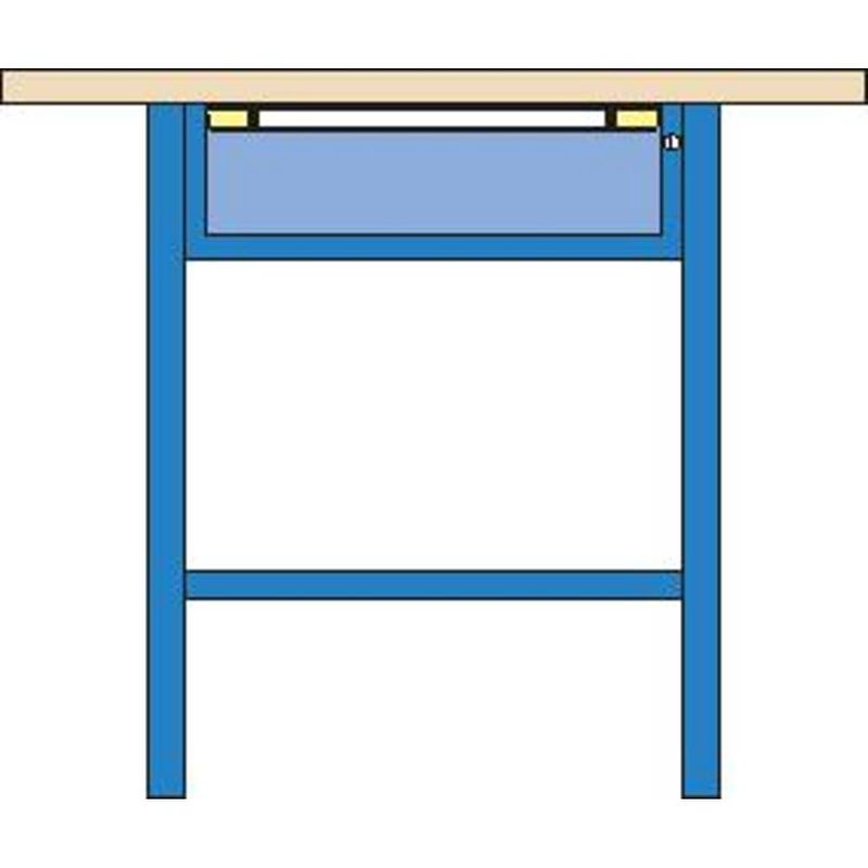 Foto van Thur-metall 64800333 werkbank (b x h x d) 1000 x 845 x 700 mm