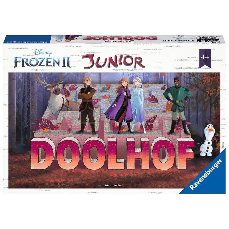 Foto van Ravensburger disney frozen 2 junior doolhof