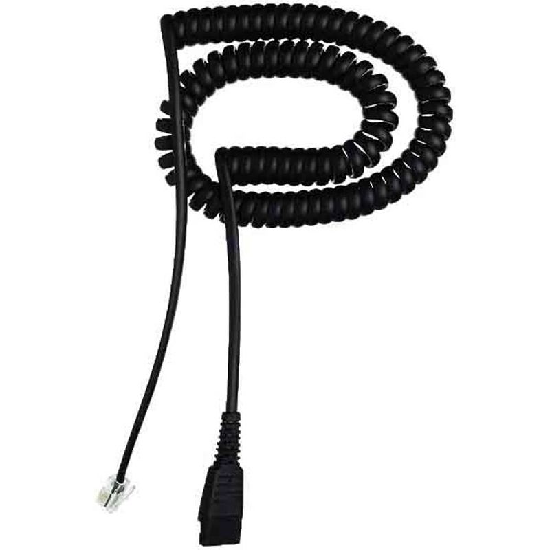 Foto van Gn audio telefoonheadset kabel 2.00 m zwart