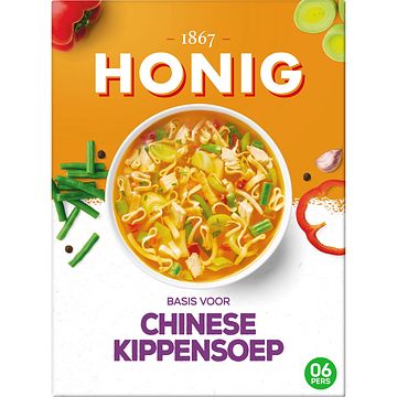 Foto van Honig soep in droge vorm basis voor chinese kippensoep 56g bij jumbo