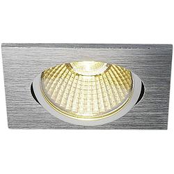 Foto van Slv 114396 slv led-inbouwlamp led led vast ingebouwd 9 w aluminium (geborsteld)