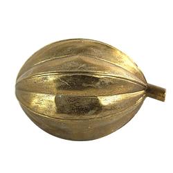 Foto van Non-branded ornament pompoen afonso 20 x 13,5 cm goud