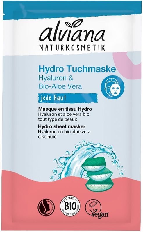 Foto van Alviana hydro sheet masker