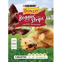 Foto van Purina® bonzo® beggin's strips heerlijke baconsmaak 120g bij jumbo