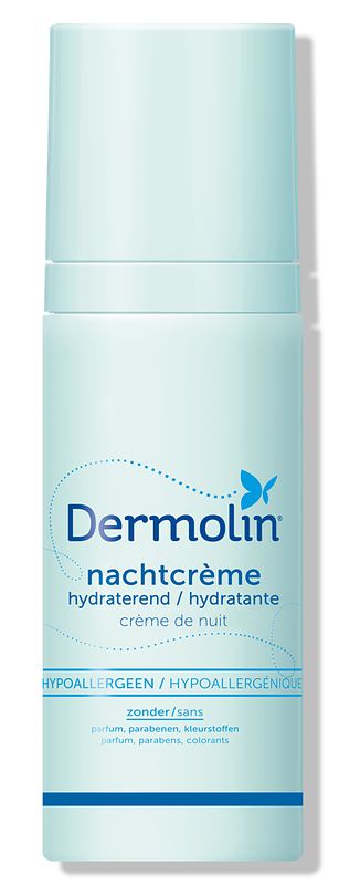 Foto van Dermolin nachtcrème