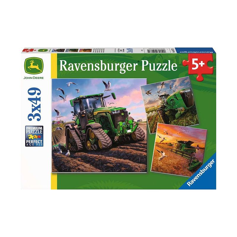 Foto van Ravensburger puzzel john deere in actie