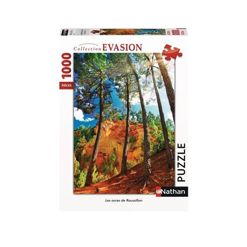 Foto van Ravensburger - puzzel van 1000 stukjes les ocres de roussillon