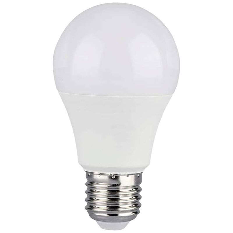 Foto van V-tac 21179 led-lamp energielabel f (a - g) e27 peer 10.5 w = 75 w koudwit 1 stuk(s)