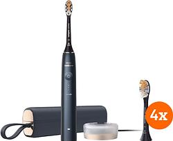 Foto van Philips sonicare prestige 9900 hx9992/12 + premium all-in-one opzetborstels (4 stuks)