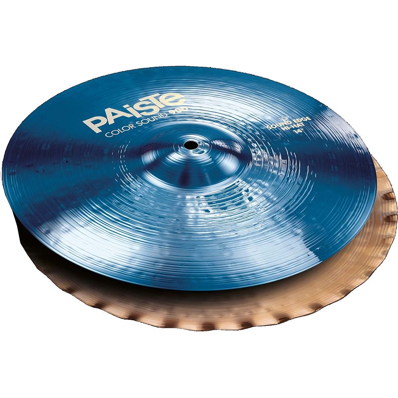 Foto van Paiste color sound 900 blue sound edge hihat 14 inch