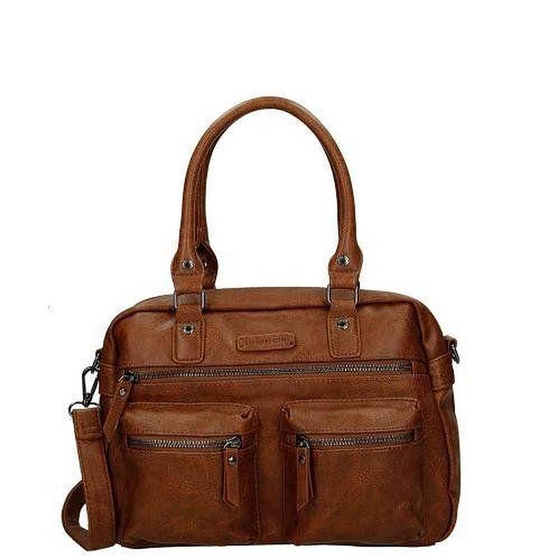 Foto van Enrico benetti caen 66211 westernbag schoudertas - cognac