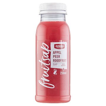 Foto van Jumbo fruitsap appel, peer & rood fruit 250ml