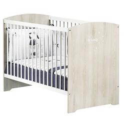 Foto van Sauthon babybed smile beech ash 3 posities 120x60 cm