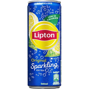 Foto van Lipton sparkling blik 24x250ml bij jumbo