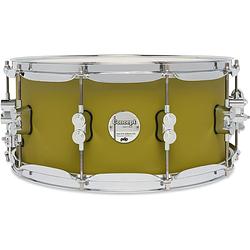 Foto van Pdp drums concept maple satin olive 14 x 6.5 inch snaredrum